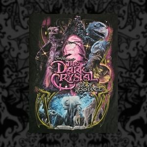 The Dark Crystal: Age of Resistance Graphic Tee HTF - Black